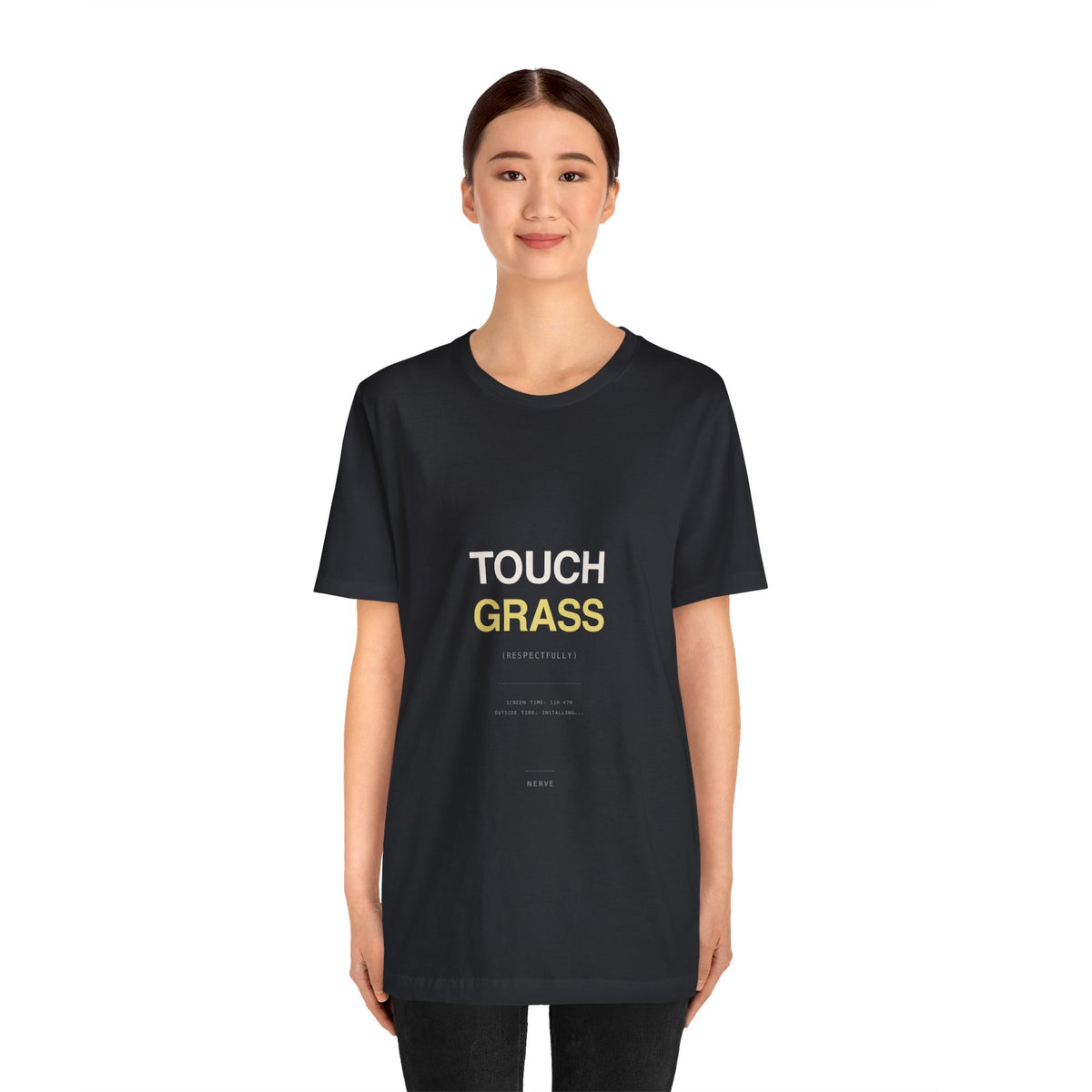 "Touch Grass (Respectfully)" Tee