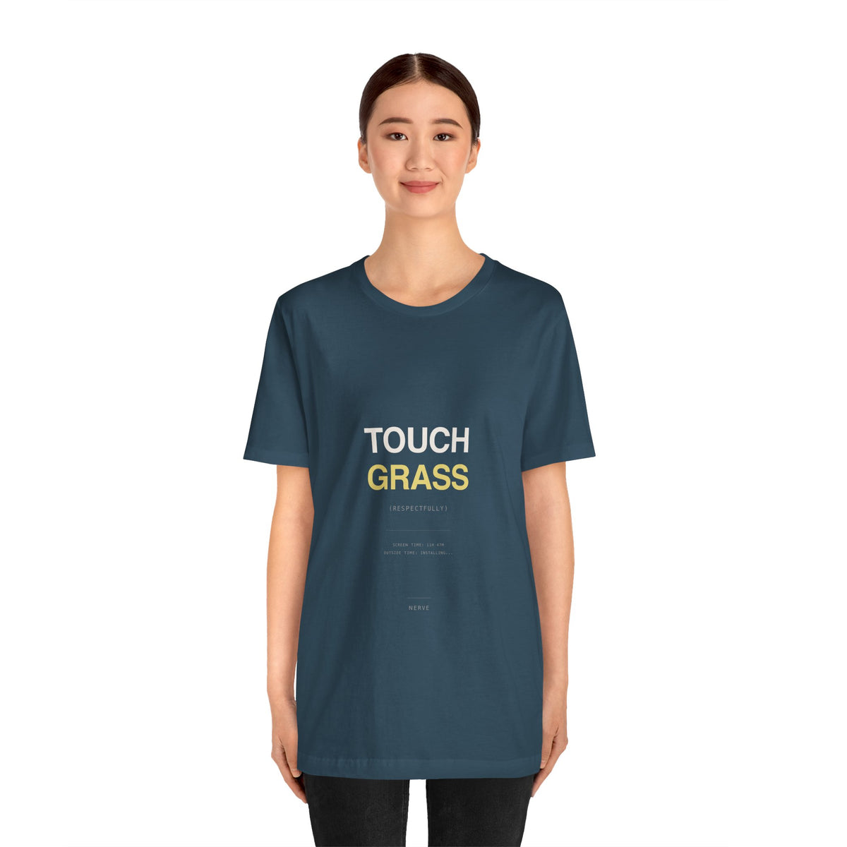"Touch Grass (Respectfully)" Tee