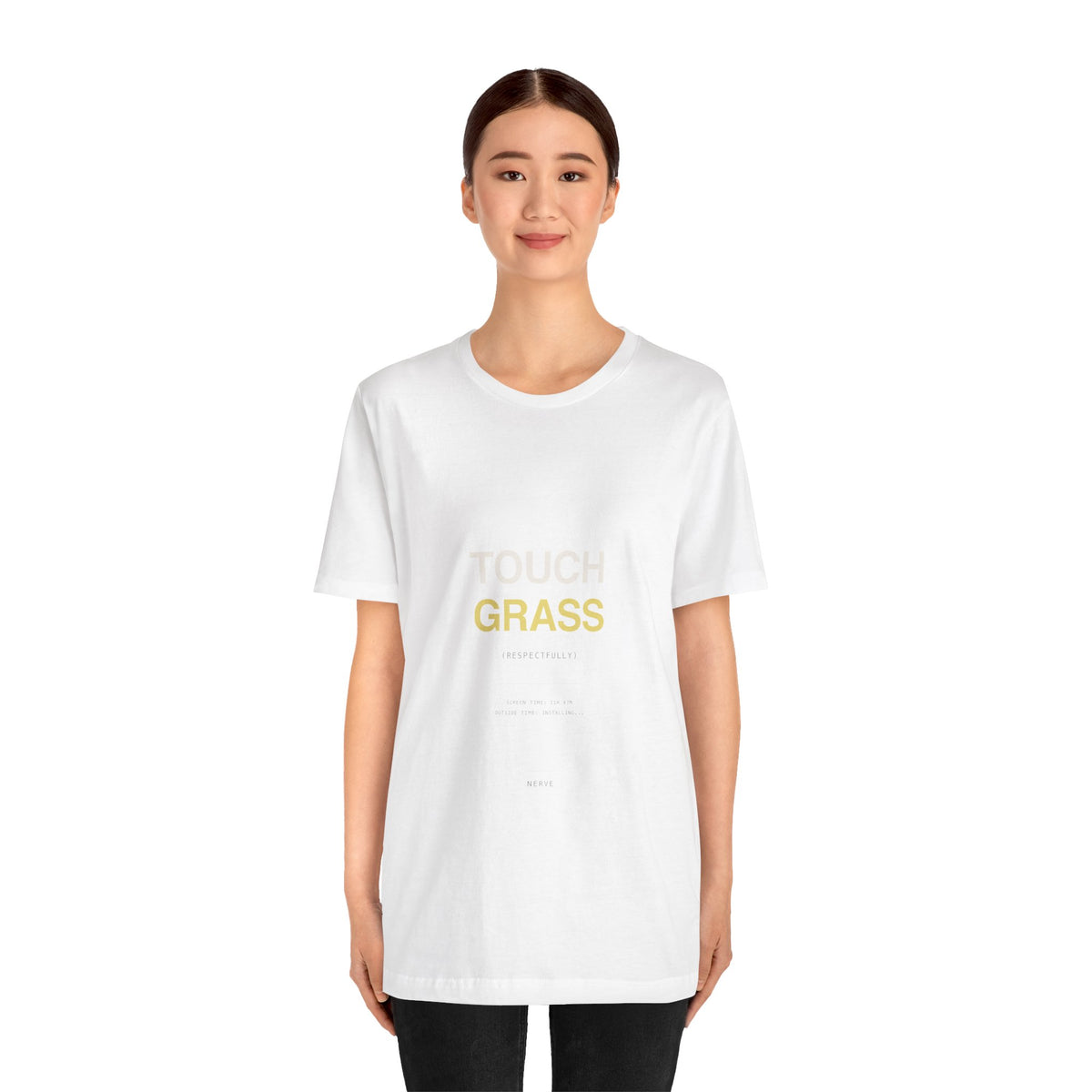 "Touch Grass (Respectfully)" Tee