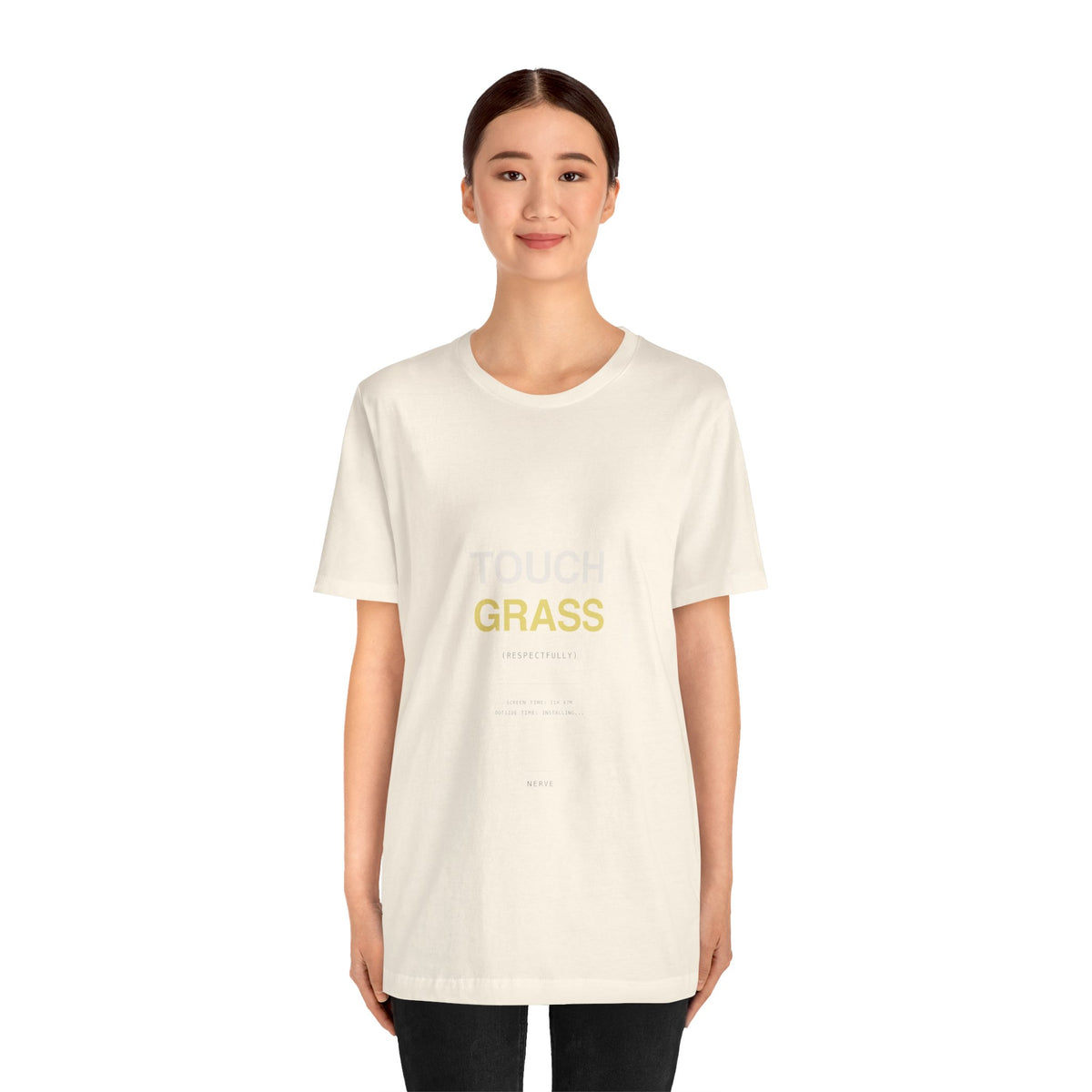 "Touch Grass (Respectfully)" Tee
