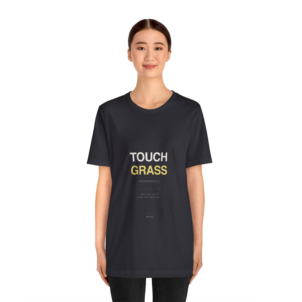 "Touch Grass (Respectfully)" Tee