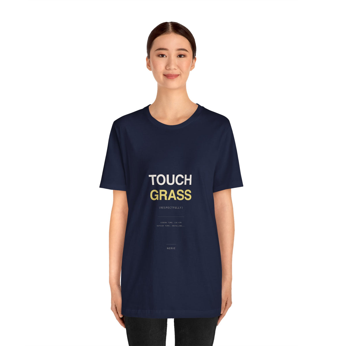 "Touch Grass (Respectfully)" Tee