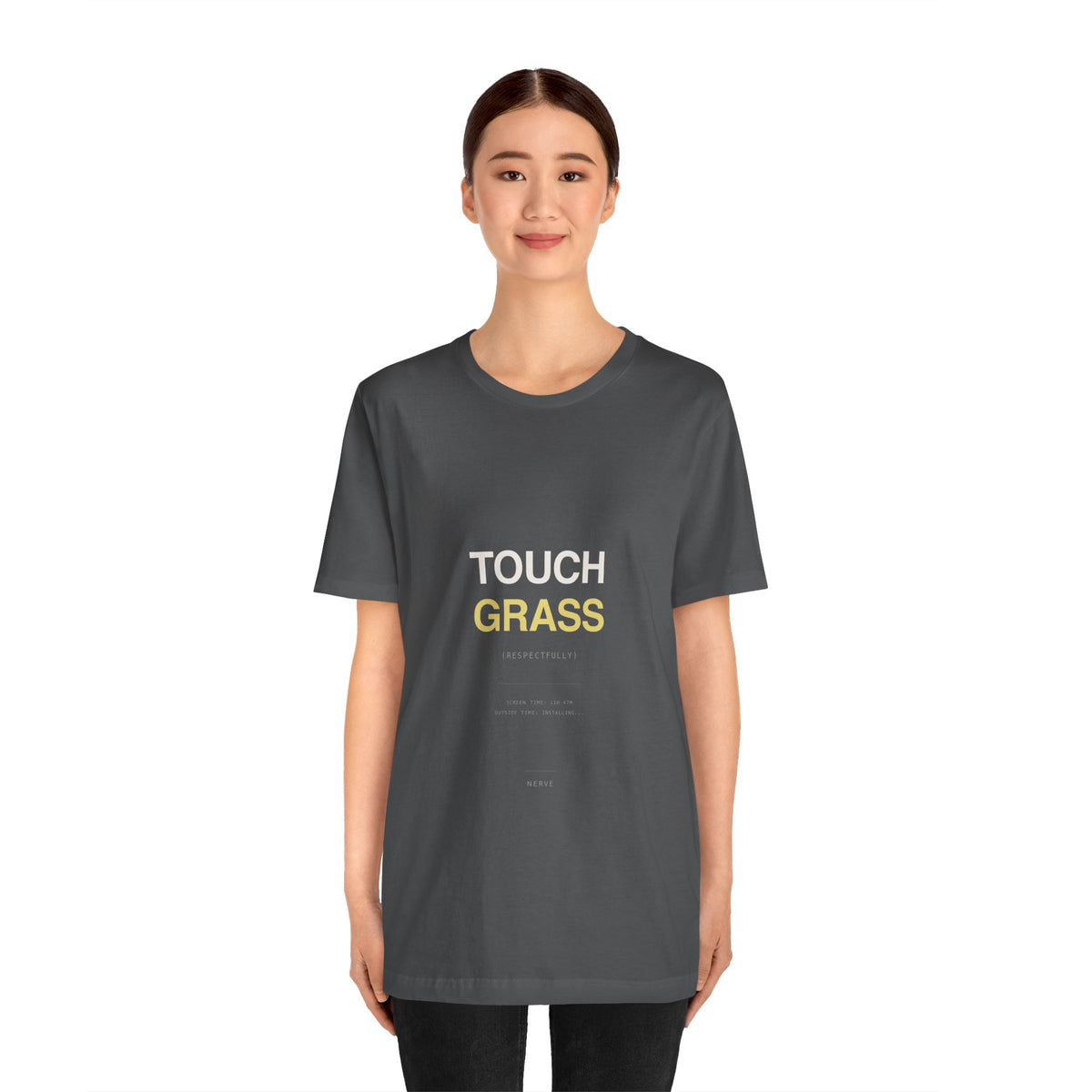 "Touch Grass (Respectfully)" Tee