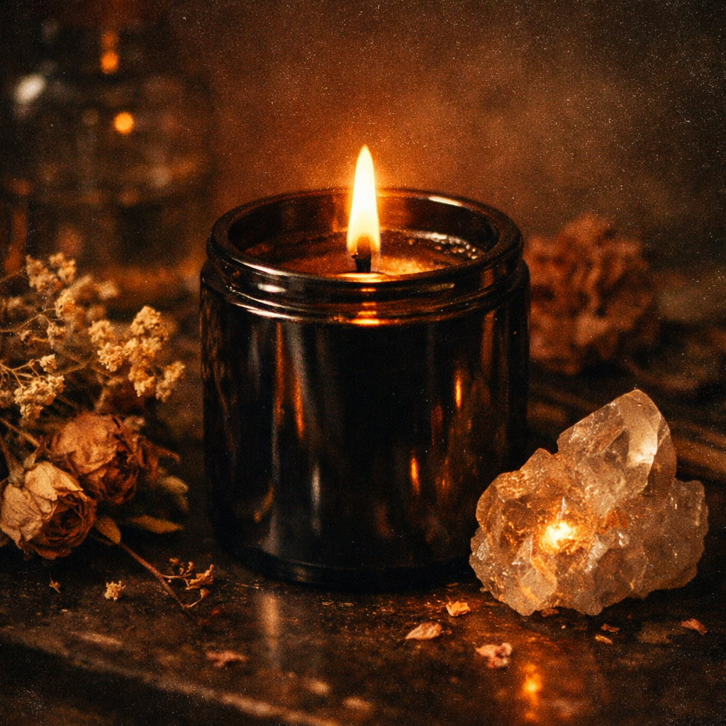 Candle lifestyle editorial