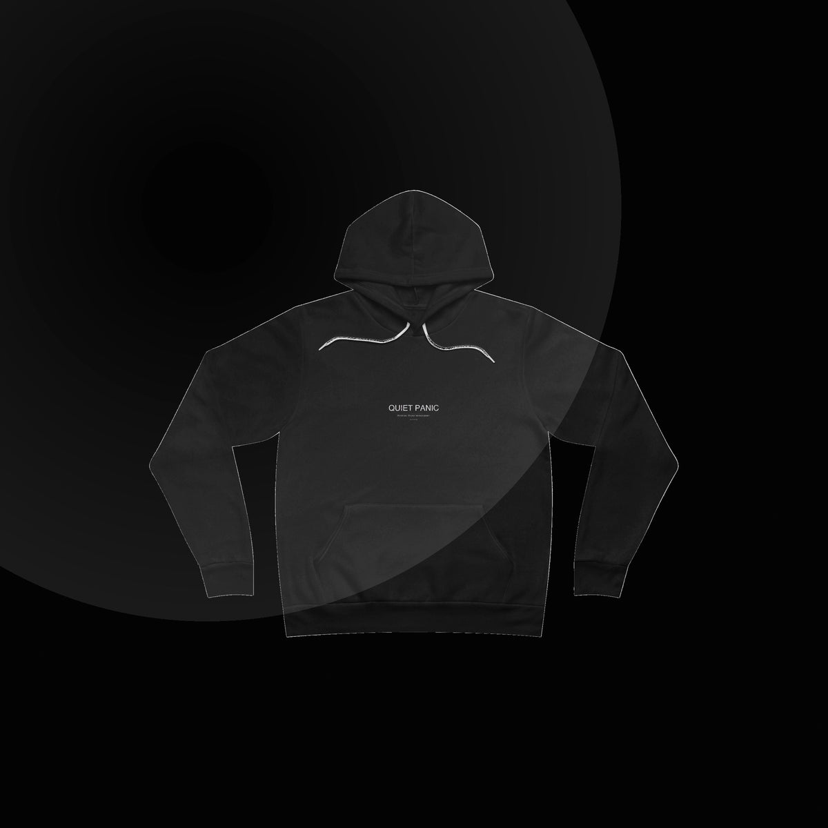 Nerve — quiet panic hoodie