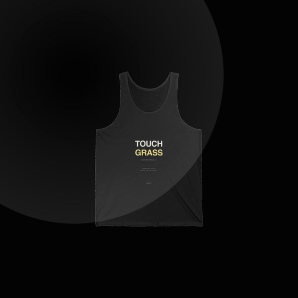 Nerve — touch grass tank top