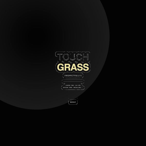 Nerve — touch grass sticker