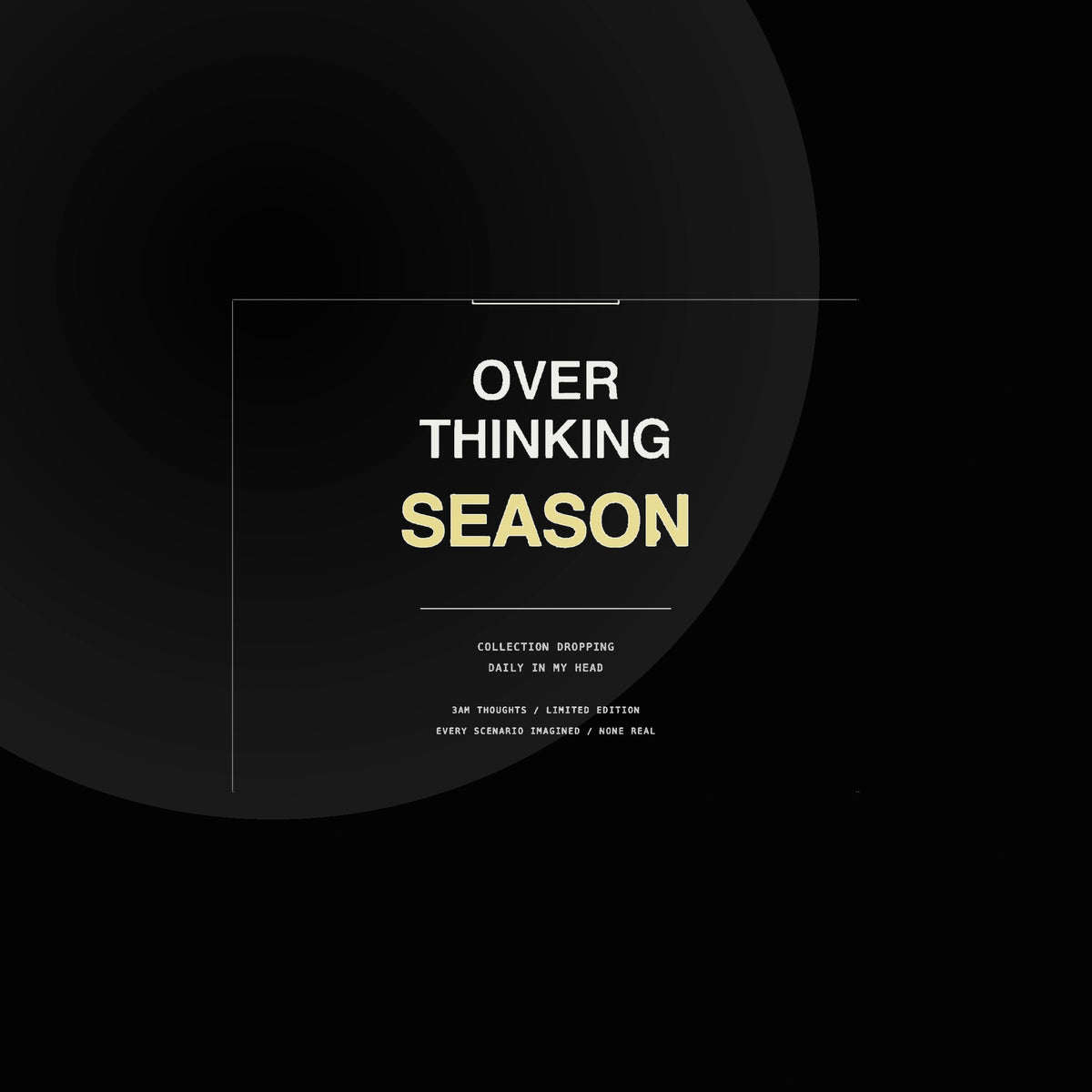 Nerve — overthinking season poster