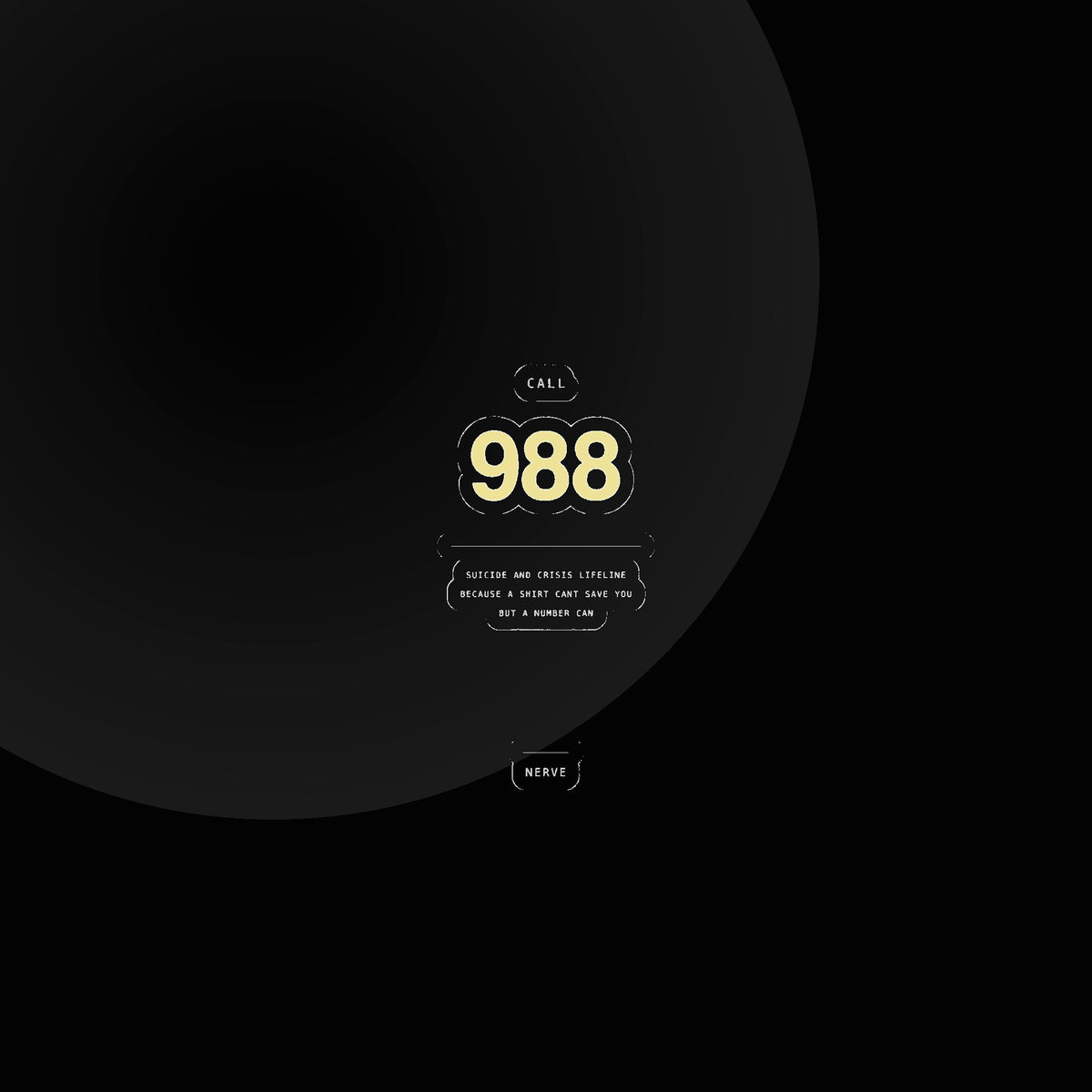 Nerve — 988 sticker