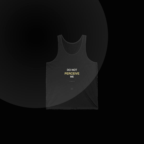 Nerve — do not perceive me tank top